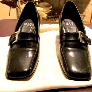 Nine West buckle detail heels. 🌟FINAL PRICE🌟